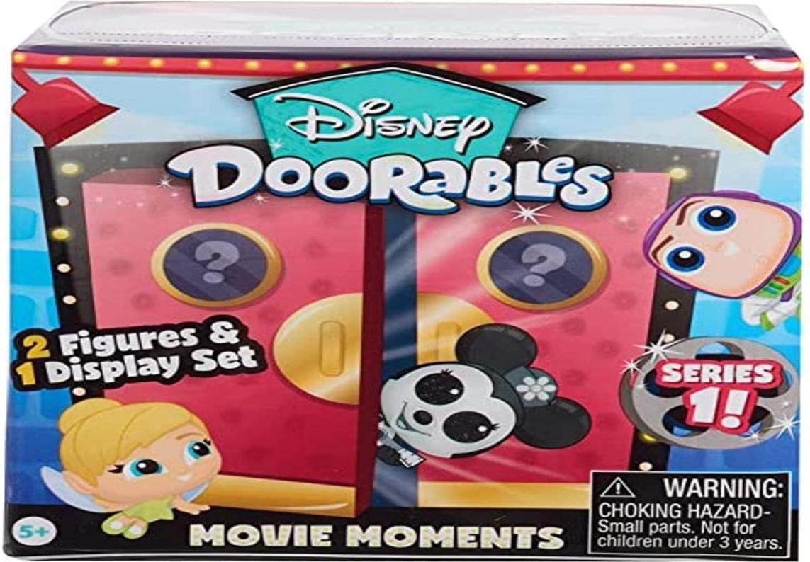 Disney Doorables Movie Moments Series 1, Easter Basket Stuffers, Collectible Mini Figures Styles May Vary, Officially Licensed Kids Toys for Ages 5 Up, Gifts and Presents by Just Play
