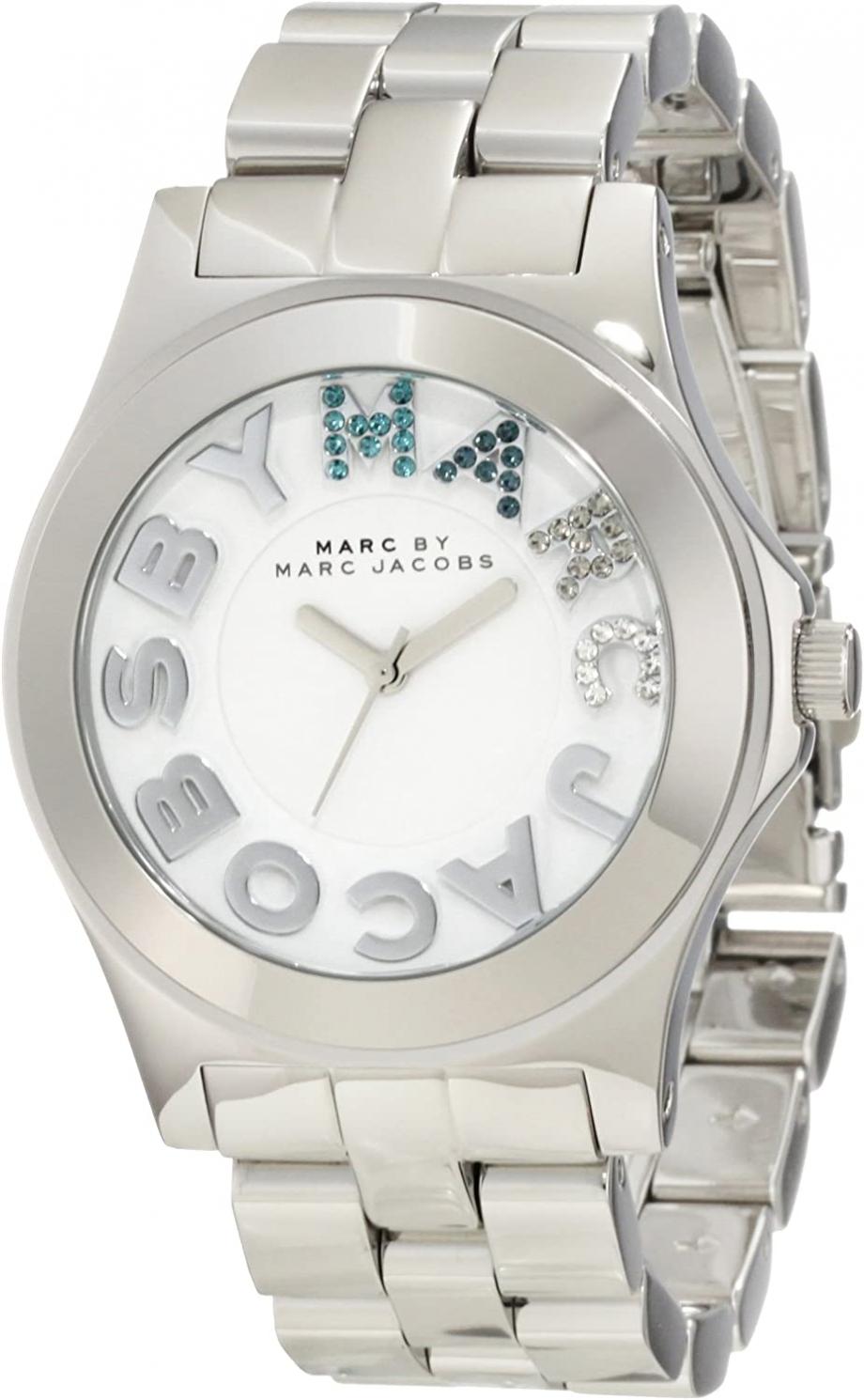 Marc by Marc Jacobs Women's MBM3136 Rivera Silver Watch