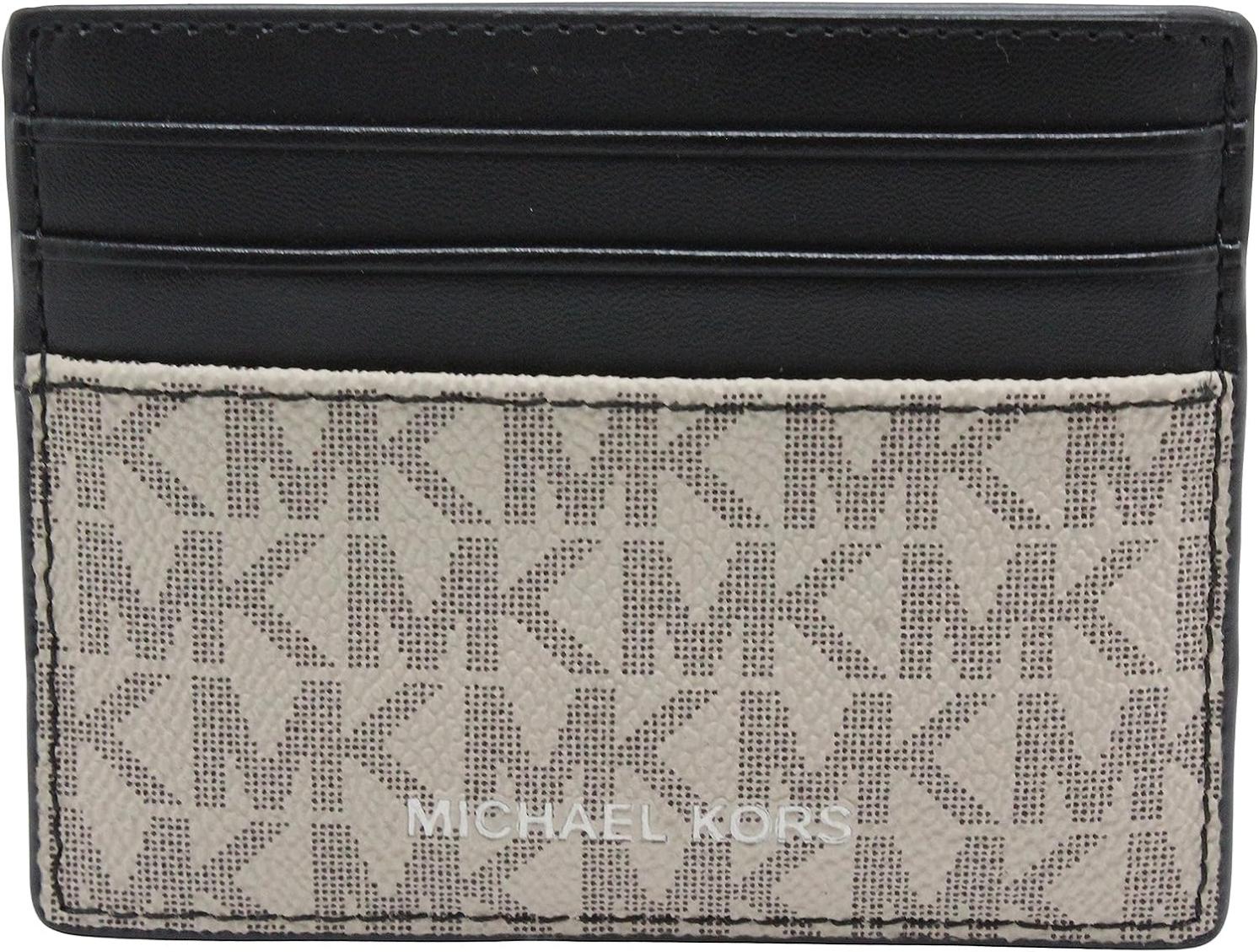 Michael Kors Men's Cooper Tall Card Case Wallet Hemp/Brown