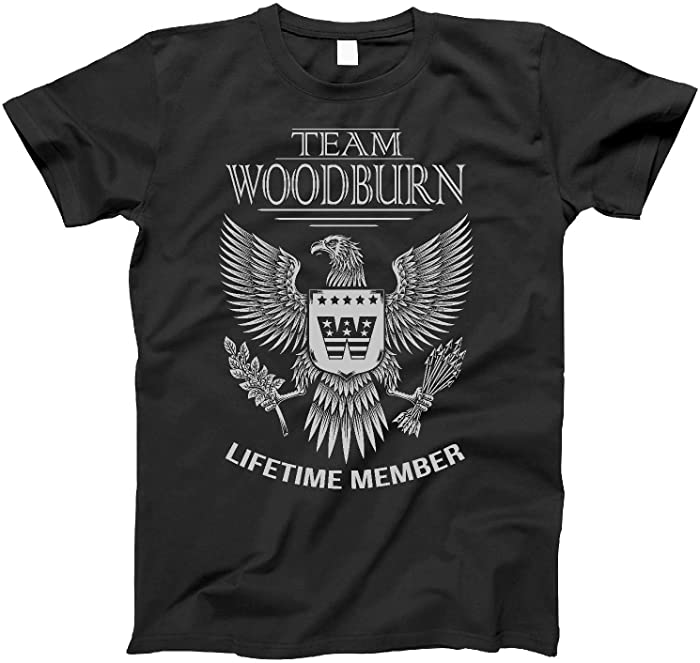 Lifetime Member of Team Woodburn Family Woodburn Surname T-Shirt