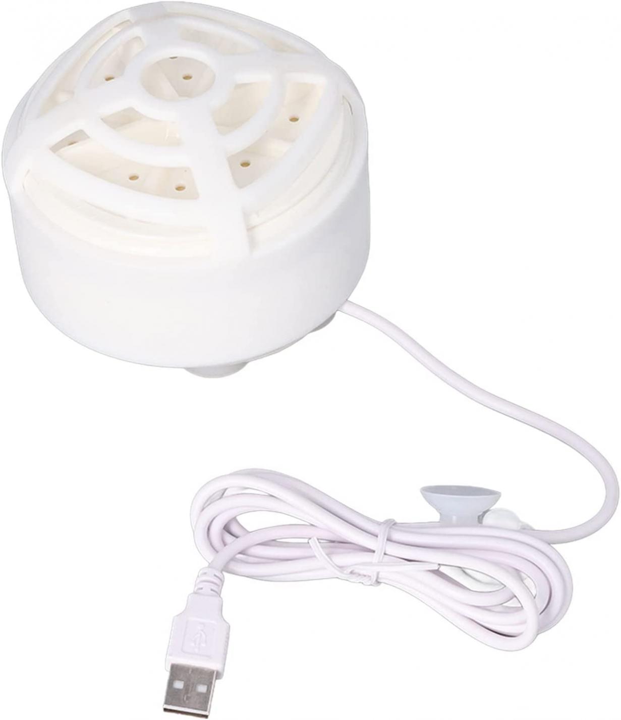 Janzoom Mini Fruit Dishwasher, Mini Dishwasher USB Powered Easy to Use White for Kitchen