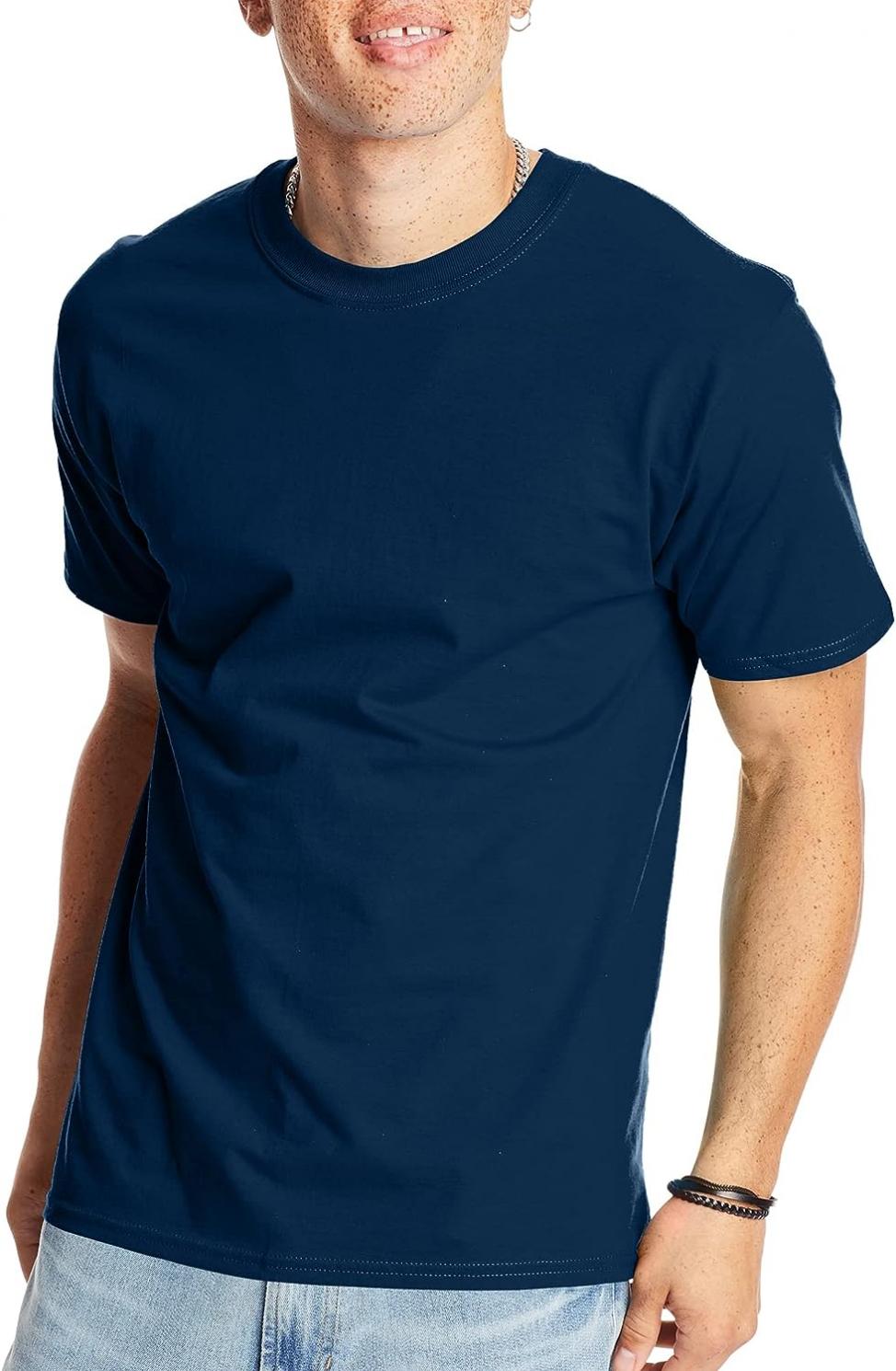 Hanes Men's T-Shirts, X-Temp Men's Performance T-Shirt Pack, Moisture-Wicking T-Shirts, Cotton Blend Tees, 2-Pack