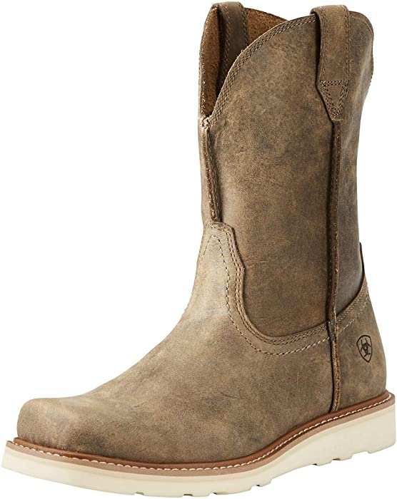 Ariat Rambler Recon Western Boots - Men’s Mid-Calf Leather Country Work Boot