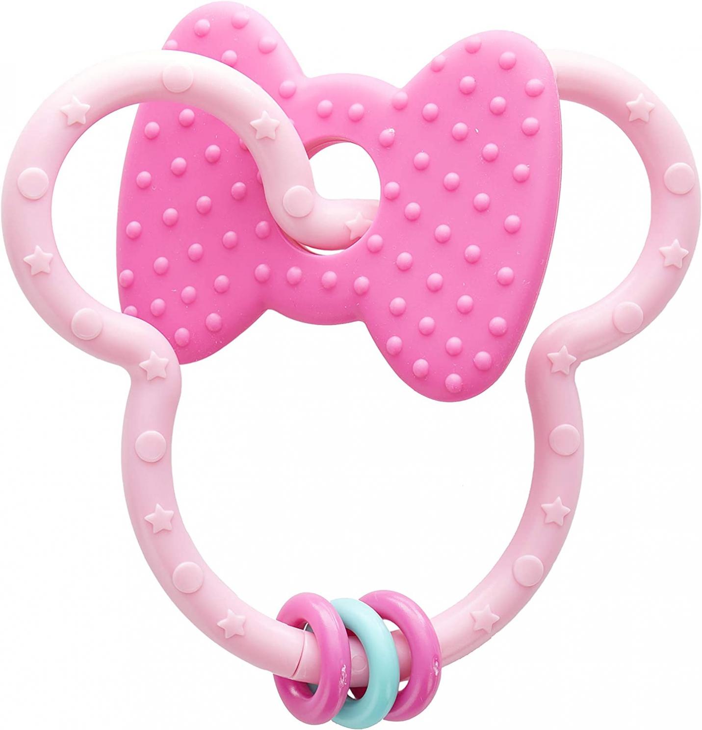 Disney Baby Minnie Mouse Teething Ring Toy