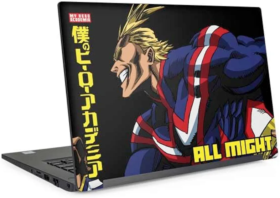 Skinit Decal Laptop Skin Compatible with Latitude E5440 - Officially Licensed My Hero Academia All Might Ready for Battle Design