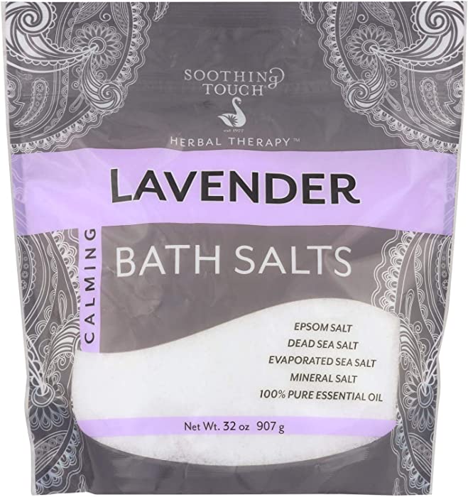 Soothing Touch Lavender Bath Salt, 32 Ounce - 3 per case.
