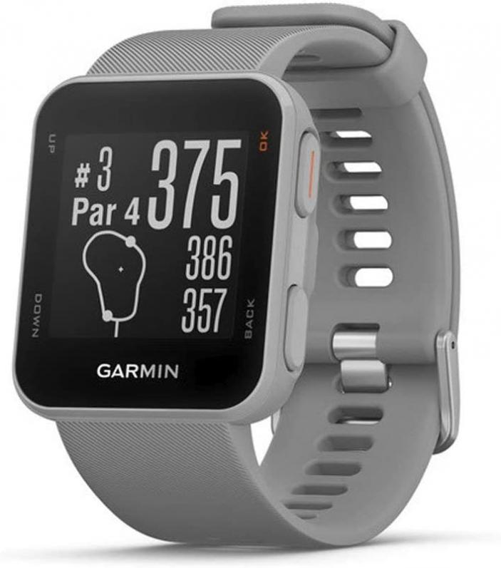 Garmin Approach S10 - Lightweight GPS Golf Watch, Powder Gray, 010-02028-01 (Renewed)
