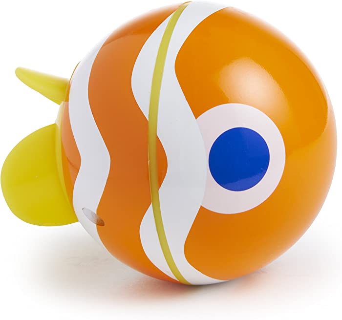 Munchkin Spinball Fish Bath Toy, Orange