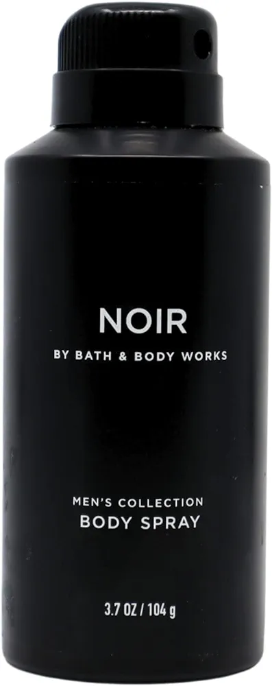 Bath & Body Works Noir Men's Deodorizing Body Spray, 3.7 Oz