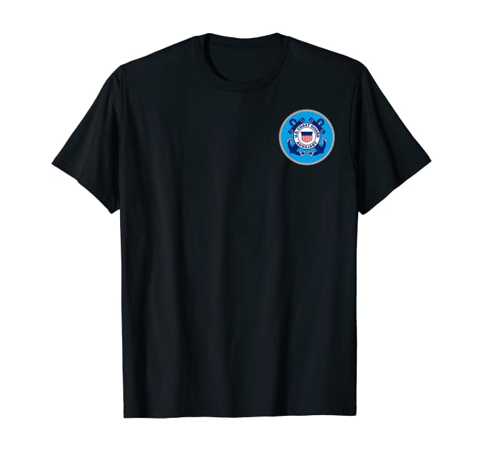 US Coast Guard Auxiliary Homeland Security Patch T-Shirt