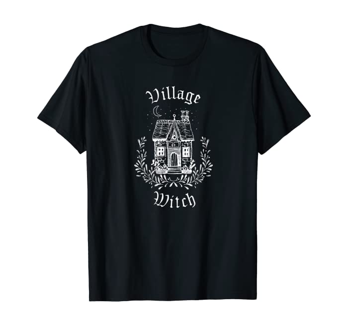 Village Witch tshirt witchy clothes pagan wicca T-Shirt
