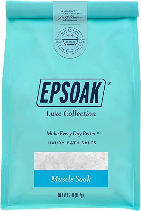 Muscle Soak Bath Salts 2 lb. Luxury Bag - San Francisco Salt Company