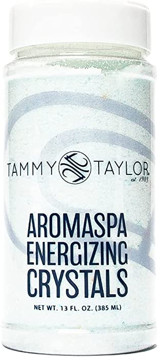 Tammy Taylor Aromaspa Energizing Crystals | Revitalizing and Rejuvenating Bath Spa Soak | Aromatherapy Minerals