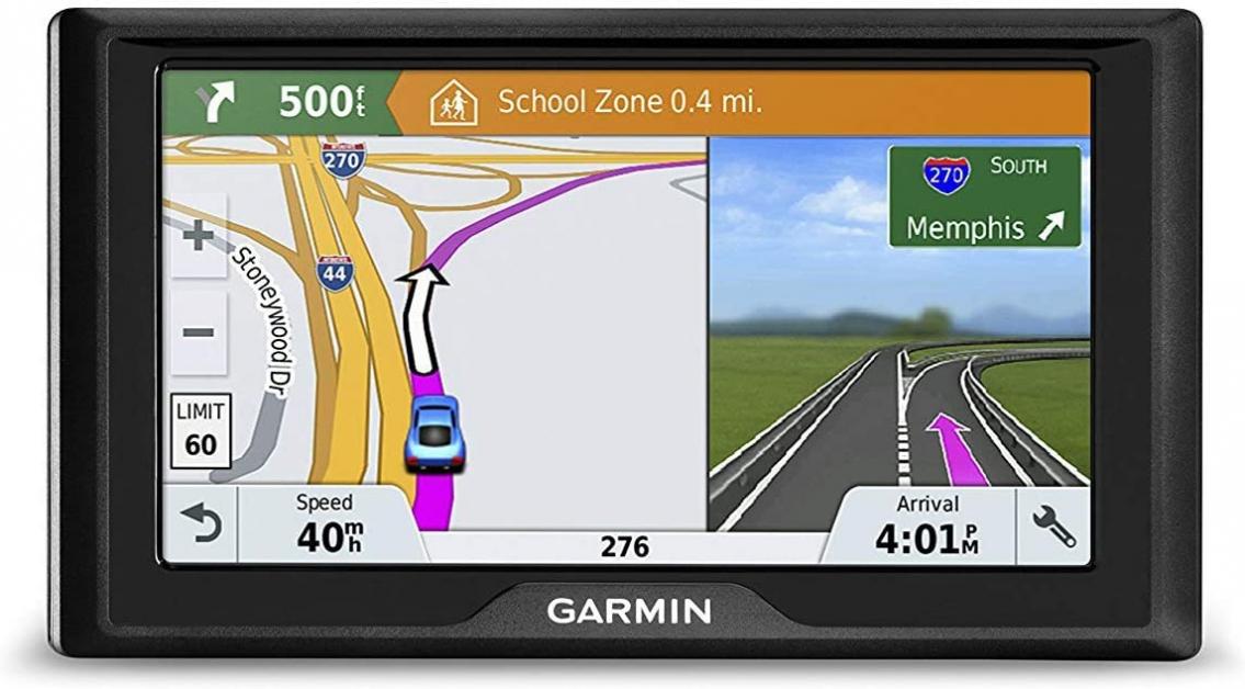 Garmin Drive 61 LMT-S USA 6-Inch GPS Navigator System with Preloaded Maps, Speed Limit Indicator & Driver Alerts (Renewed)