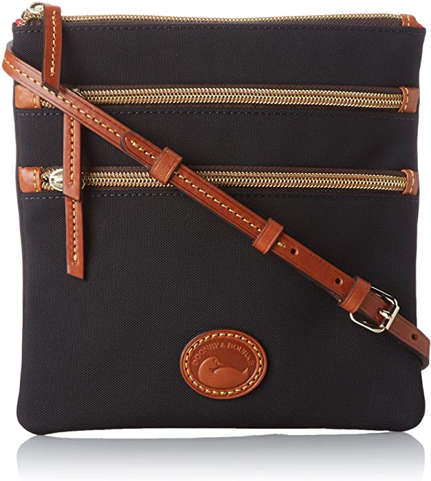 Dooney & Bourke Nylon North South Triple Zip Shoulder Bag