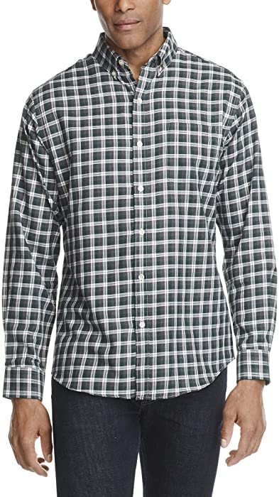 Van Heusen Men's Slim Fit Flex Long Sleeve Stretch Button Down Shirt
