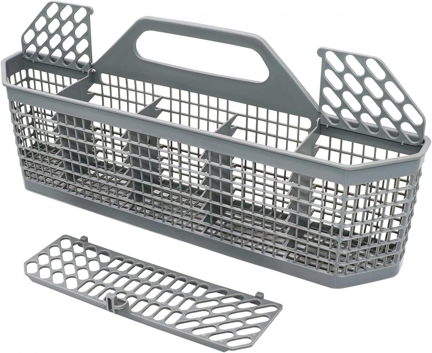 WD28X10128 Dishwasher Silverware Utensil Basket (18.89"x3.18"x8.4") Compatible With General Electric(GE) Replace Number AP3772889, 1088673, AH959351