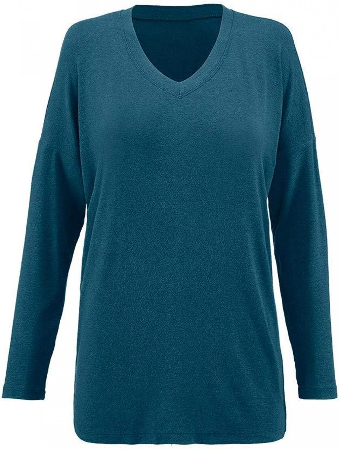 cabi Serenity Tee Peacock Color