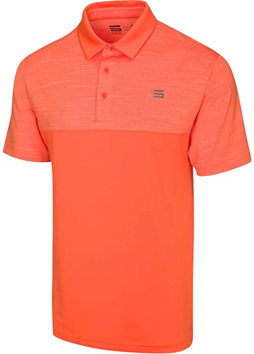 Three Sixty Six Quick Dry Golf Shirts for Men - Moisture Wicking Short-Sleeve Casual Polo Shirt
