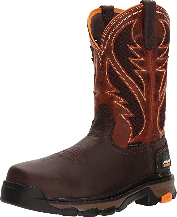 Ariat Intrepid VentTEK Composite Toe Work Boots – Men’s Leather Western Work Boot