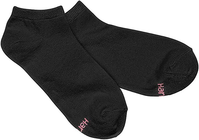 Hanes Women's ComfortSoft Low Cut Socks Extended Sizes