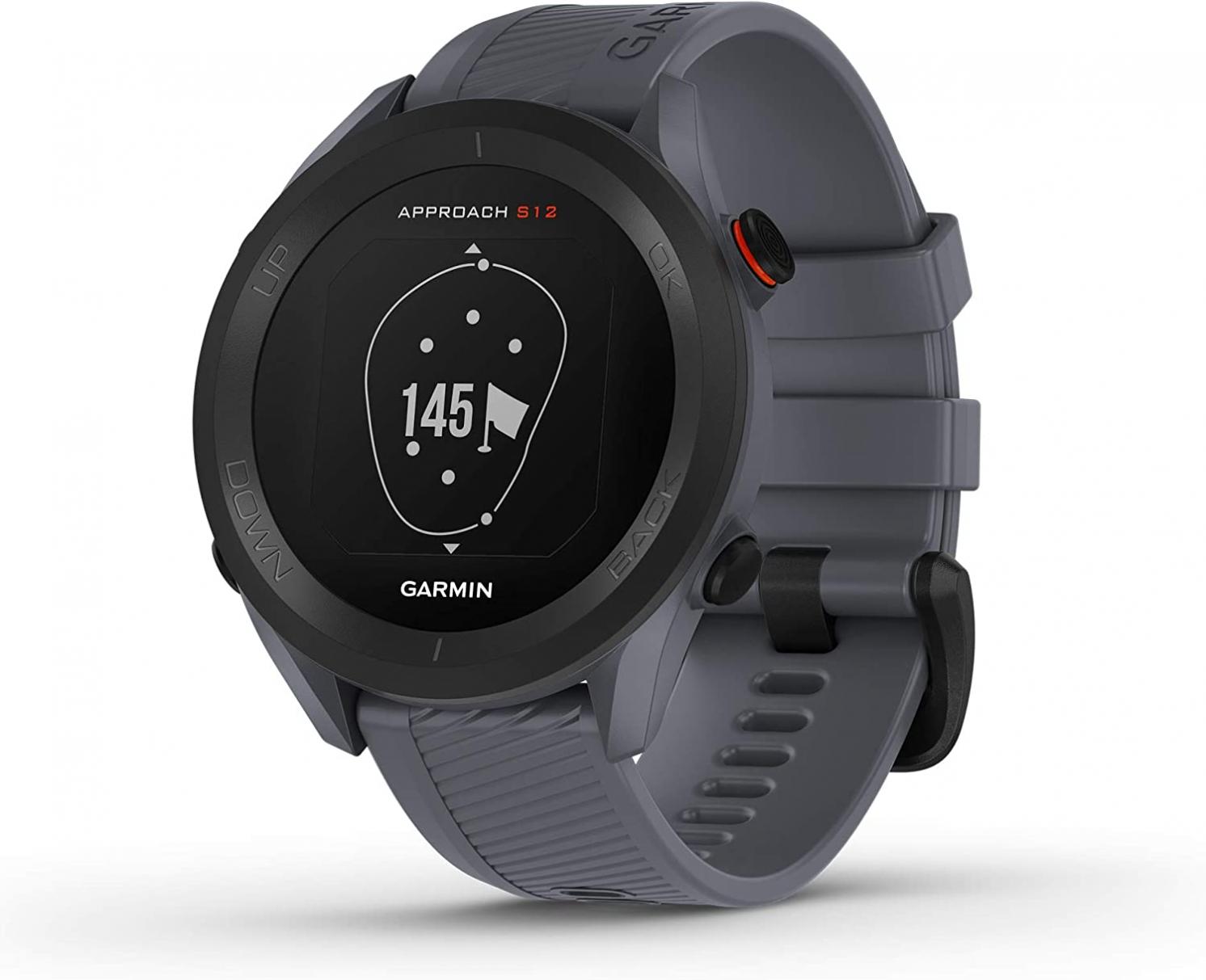 Garmin Approach S12, Easy-to-Use GPS Golf Watch, 42k+ Preloaded Courses, Granite Blue, 010-02472-01