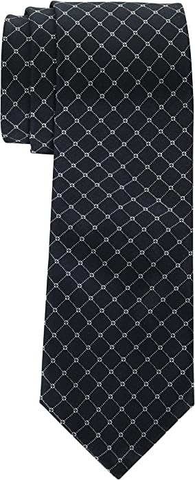 Van Heusen Men's Graphic Grids Necktie