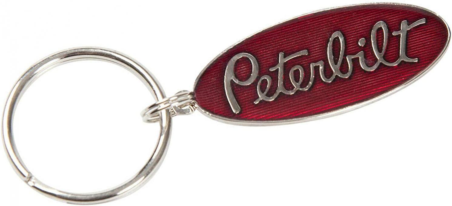 Peterbilt Motors Epoxy Key Chain Tag