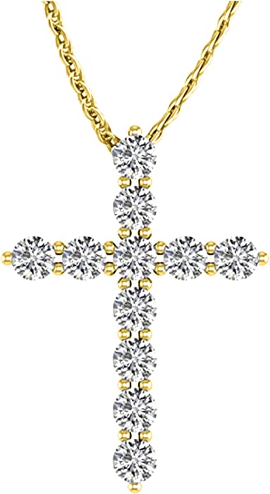 2 Carat 14K Gold Cross Value Collection