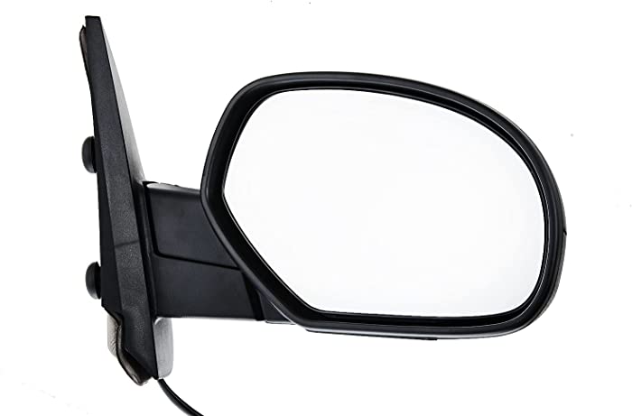ZAPOSTS Rearview mirrors Replacement Fit for 2007-2013 for Chevy Silverado 1500 2500 HD 3500 HD for GMC Sierra 1500 2500 HD for GMC Yukon/Yukon XL 1500 Black Power Heated Right Side View Mirror