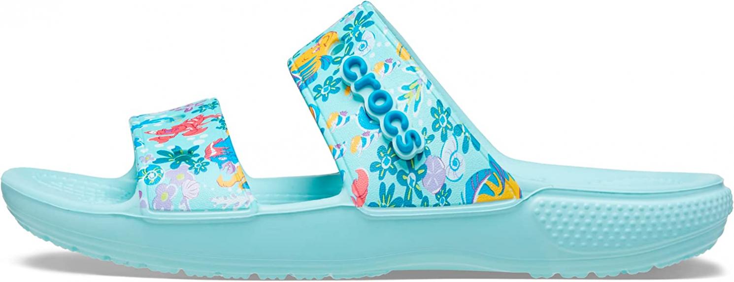Crocs Unisex-Adult Classic Disney X Vera Bradley Little Mermaid Sandals Slide