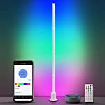 Hitonass Smart Floor Lamp, Voice Compatible with Alexa, Apple Siri and Google Home, DreamColor, Music Sync, APP Control, Scene Modes&amp;16 Million DIY Colors LED Corner Floor Lamp for Home Decoration