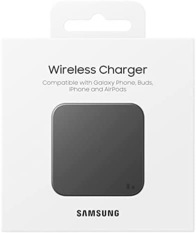 Samsung Wireless Charger Fast Charge Pad for Qi-Enabled Phones, 2021 - Black