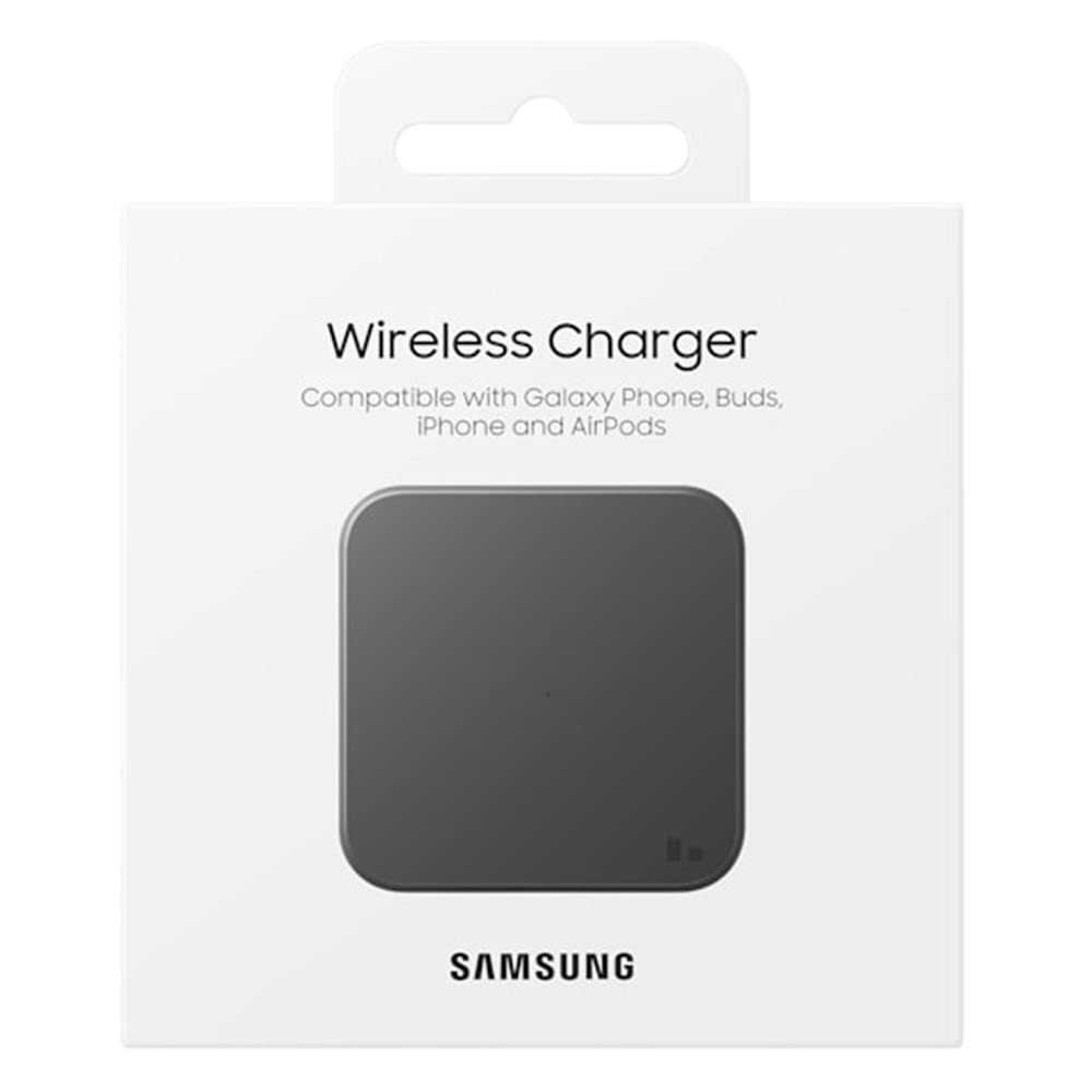 Samsung Wireless Charger Fast Charge Pad for Qi-Enabled Phones, 2021 - Black