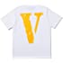 X Python Shirts Tide Hip Hop Print T Shirt Classic Friends Big Yellow V Cotton Short Sleeve Loose T-Shirt