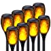 Kurifier Solar Outdoor Lights Decorative, Large Solar Torch Light with Flickering Flame, Waterproof Solar Powered Outdoor Lights, 8Pack Landscape Torches for Yard Pathway Garden Decor, Auto On/Off