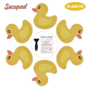 Yellow duck Shower Stickers