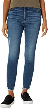 KUT from the Kloth Women's Connie High-Rise-Fab Ankle Skinny Jeans with Raw Hem