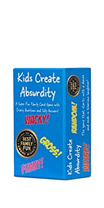  TheGag Kids Create Absurdity Family Card Game