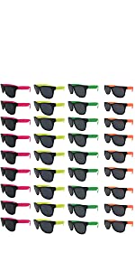  TheGag Neon Sunglasses, 36 Pack