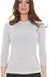 ESTEEZ 3/4 Sleeve Cotton T-Shirt for Women Base Layering Top Snug Fit Under Scrubs