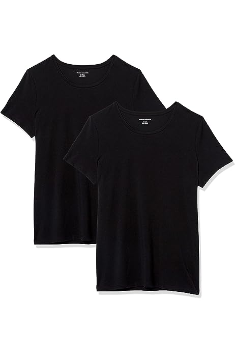 Women's Classic-Fit Short-Sleeve Crewneck T-Shirt, Multipacks