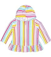Gerber Baby-Girls Toddler Zipper Hoodie Terry Swimsuit Cover Up