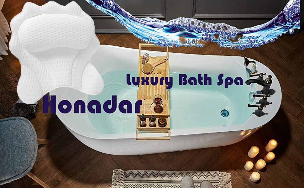 luxury bath spa pillow