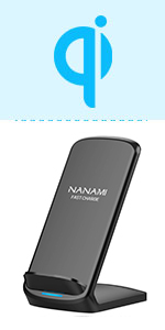 Nanami Fast Wireless Charging Pad with QC3.0 Adapter