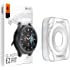 Spigen Tempered Glass Screen Protector [GlasTR EZ FIT] designed for Galaxy Watch 4 Classic (46mm) - 2 Pack