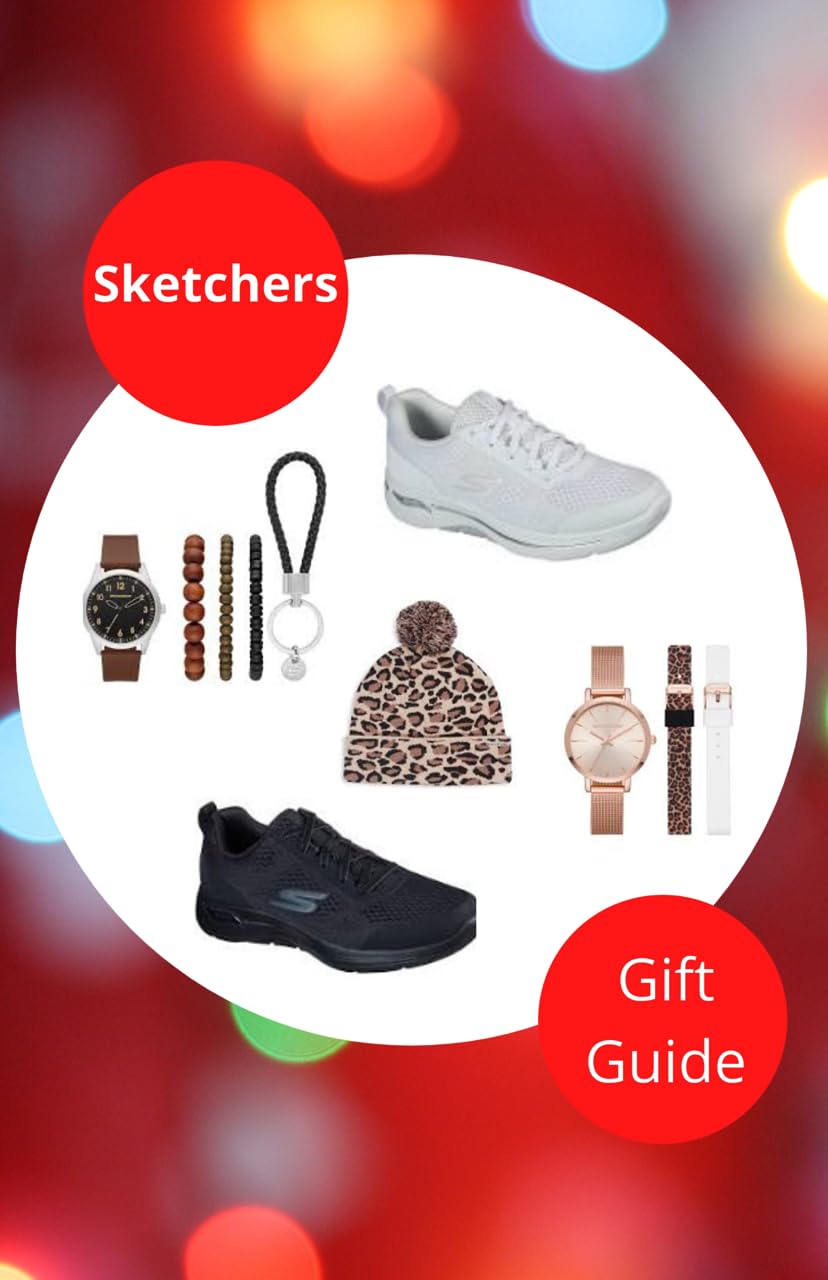 Sketcher's are perfect for the holidays. Untagged items can be found on Sketchers.com  