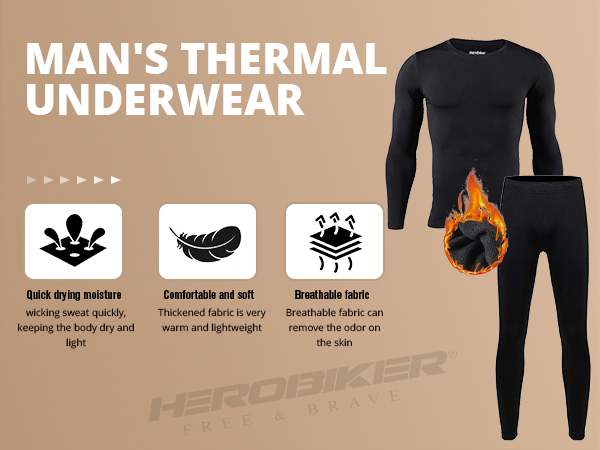 mens thermal underwear