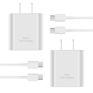 45w watt Samsung galaxy charger android charger type c fast charger super fast wall charger 