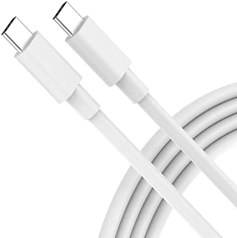 USB C Cable (60W 3A 6.6ft), Type C Fast Charging Cable, USB-C Charging Cable, USB-C or Type-C Charger Cord for New MacBook Air, iPad Pro/Air/Mini 6, Galaxy S21, Pixel, LG, Switch and More